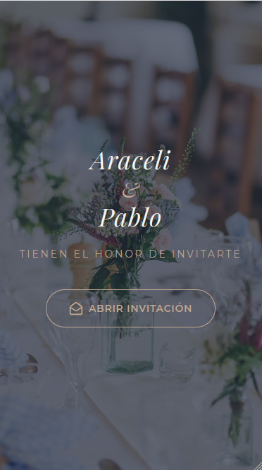 Invitación Boda
