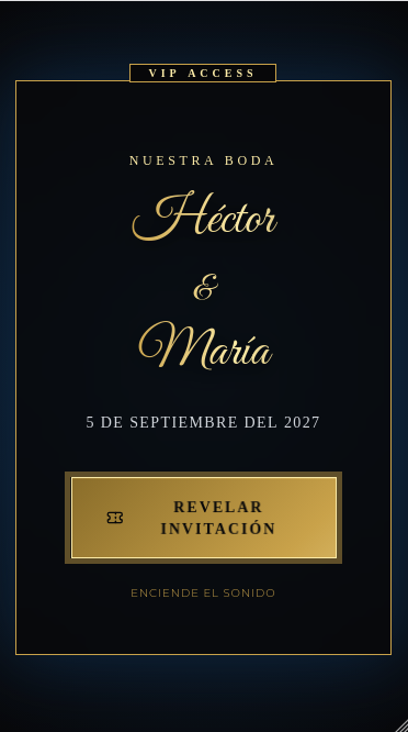 Invitación Boda
