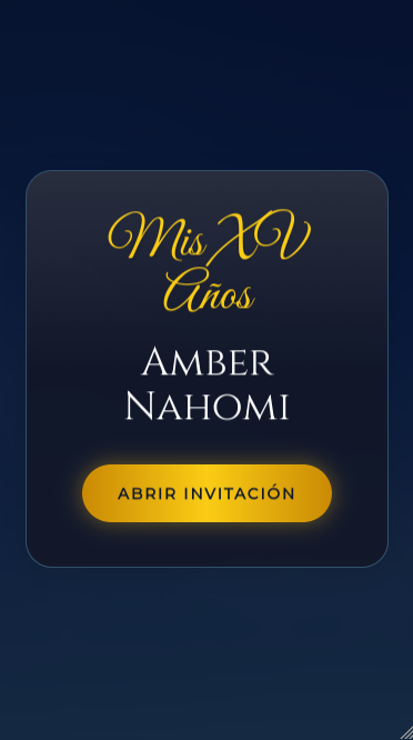 Invitación XV