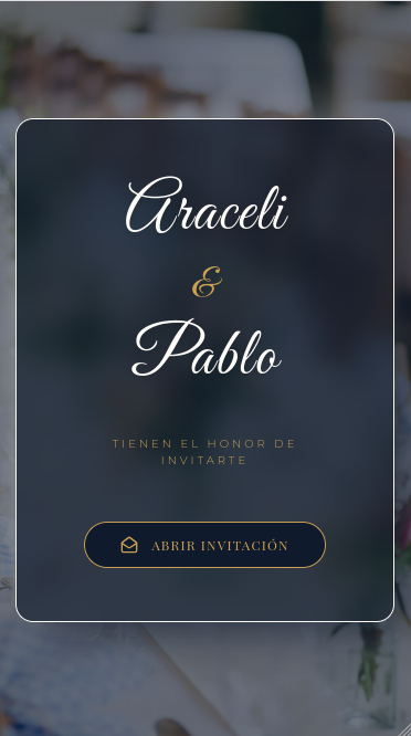 Invitación Boda