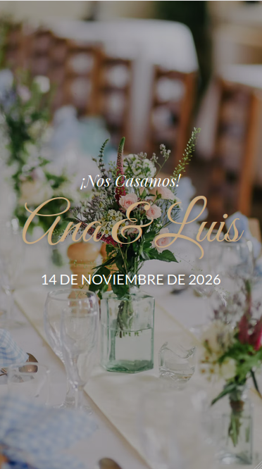 Invitación Boda